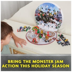 Set Advent Calendar Mini Monster Trucks 187 - 16 Masini si 9 Accesorii - Img 6