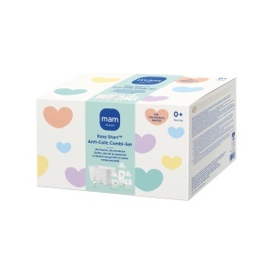 Set biberoane anti-colici MAM Easy Start, 6 biberoane, 2 suzete, culoare mint - Img 3