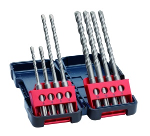 Set burghie Bosch Professional SDS Plus-3 8 piese beton Tough Box