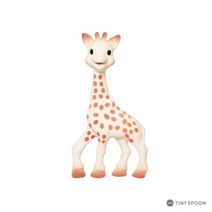 Set cadou pentru copii Sophie la Girafe, cu jucarie si breloc, contributie pentru conservarea girafelor - Img 3