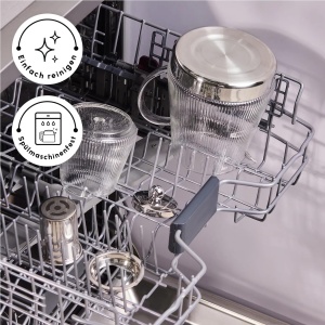 Set ceainic Karaca Keops din borosilikat, 1.5L si 0.45L, cu sita din otel inoxidabil - Img 11