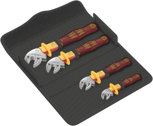 Set Chei Reglabile Wera 6004 Joker VDE, 4 piese, Izolate, pentru Lucru la 1000V