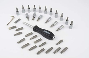 Set chei tubulare Bruder Mannesmann M98410 94 piese otel crom-vanadiu - Img 13