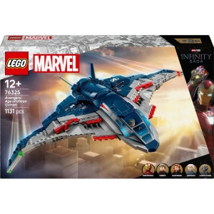 Set constructie LEGO Marvel Quinjet Avengers Age of Ultron 76325, 1131 piese, 5 figurine - Img 11