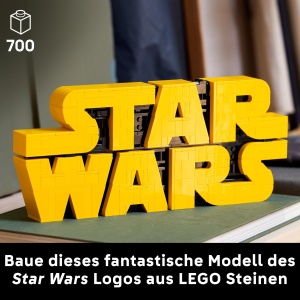 Set Constructie LEGO Star Wars 75407 - Logo 3D pentru Birou, 700 Piese - Img 2