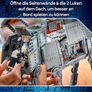 Set Constructie LEGO Star Wars 75454 AT-AT cu 6 Figurine si Shuttle - Img 3