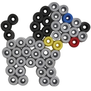 Set creativ Hama Perlen 8806 3000 margele Maxi 4 sabloane accesorii pentru copii 3 ani - Img 4