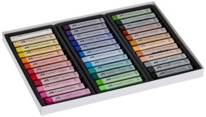 Set Creioane Pastel Faber-Castell 36 culori, intensitate mare, in etui - Img 4
