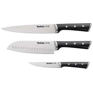 Set cutite Tefal Ice Force K232S3 3 piese otel inoxidabil negru - Img 2