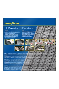 Set de 4 Radkape Goodyear 15 Imola Negru, Design Sportiv, Constructie Durabila - Img 6