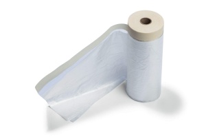 Set de acoperire WAGNER Universal Extra Premium, folie 4x6 m, banda adeziva, cutter - Img 4