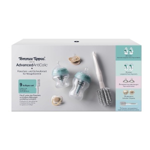 Set de Biberon Anti-Kolik Tommee Tippee, 150ml si 260ml, Design Brustahnlich - Img 2