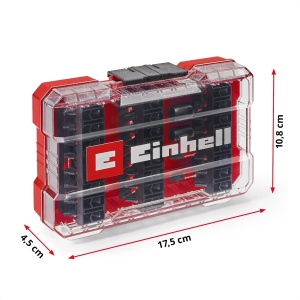 Set de Bituri si Stecknuss Einhell M-CASE 39 piese, S2 Stahl, 50BV30 Stahl - Img 11