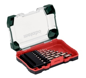 Set de burghie Metabo HSS-G, 8 piese, pentru metal si otel - Img 2