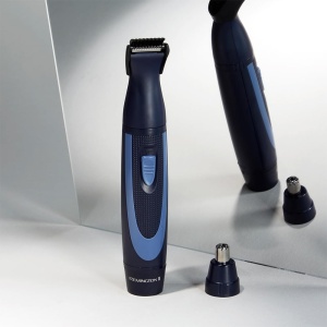 Set de calatorie Remington Hygiene in Case [13 bucati: pentru par si manichiura/pedichiura etc.] Aparat de tuns barba, aparat de tuns parul nasului, aparat de tuns urechi si sprancene, tuns unghii si foarfece, penseta, 2 piepteni etc. NE3890 - Img 4