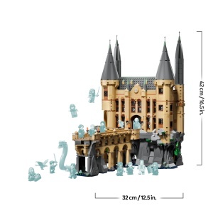 Set de Constructie LEGO Harry Potter Schloss Hogwarts 76473 - 2164 piese, 13 minifigurine - Img 8