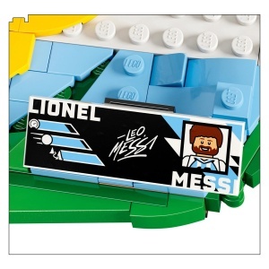 Set de Constructie LEGO Lionel Messi - Model 3D cu Minifigur, 500 Piese - Img 2