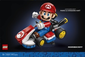 Set de Constructie LEGO Mario Kart Mario si Standard-Kart 72037, 1972 piese - Img 3