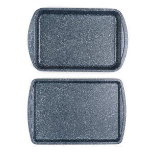 Set de copt Russell Hobbs Nightfall Stone 2 piese antiaderent otel carbon 38 cm - Img 9