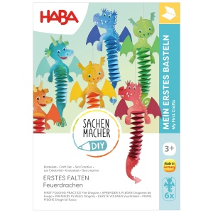 Set de creatie HABA Falten Feuerdrache 6 draci, materiale de calitate, pentru copii 3