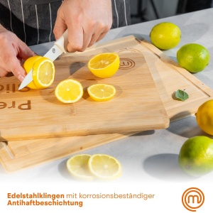 Set de cutite MasterChef, 5 piese, inox, gri - Img 4