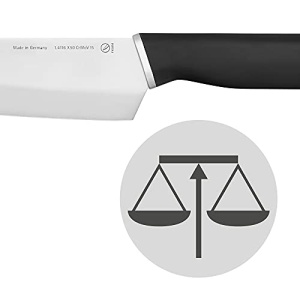 Set de cutite WMF Kineo Bucatarie 3 piese, fabricat in Germania, 3 cutite de bucatarie ascutite, taietura de performanta, design cinetic, otel special cu lama - Img 10