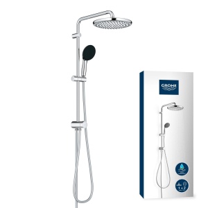 Set de dus GROHE Vitalio Start 250 Flex crom sistem economisire apa 2 tipuri de jeturi