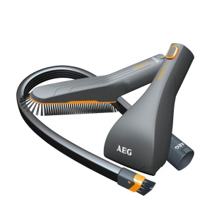 Set de duze AEG AKIT12 pentru aspirator, 360, gri, pentru curatare auto si casa