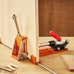 Set de Gaurit VEVOR pentru Gauri Pocket Hole, Aluminiu si Inox, Portabil - Img 8