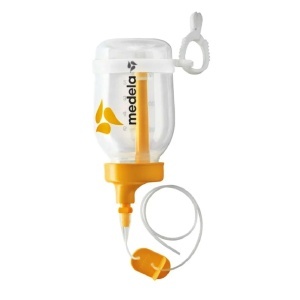 Set de hranire la san Medela, 150 ml, cu sistem de prindere si tub flexibil