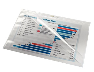 Set de huse pentru prezentare Leitz, 10 bucati, A4, glasklar, 0,08 mm PVC - Img 2