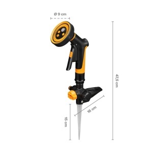 Set de Irigare Fiskars, 2-in-1, cu Sprinkler si Spray, Comfort, 1070830 - Img 4