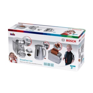 Set de joaca Bosch pentru micii bucatari, inclusiv aparat de cafea si toaster - Img 6