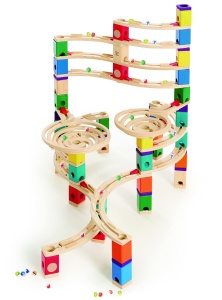 Set de joaca Hape Quadrilla The Cyclone 198 piese Marmelada din lemn pentru copii 4 ani - Img 3
