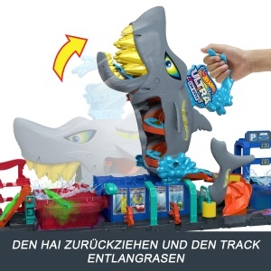 Set de joaca Hot Wheels - Autowaschanlage cu efect de schimbare a culorii, model HTN82 - Img 5