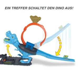 Set de joaca Hot Wheels T-Rex cu loop, pentru copii de la 4 ani, HNP77 - Img 5