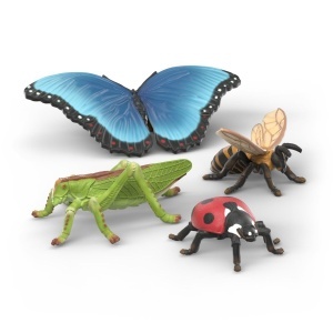 Set de Joaca Insecte Schleich WILD LIFE 4 Figurine Detaliate 3 Ani
