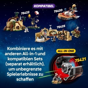 Set de Joaca Interactiv LEGO Star Wars 75423 - X-Wing cu 2 Figurine si SMART Brick - Img 7