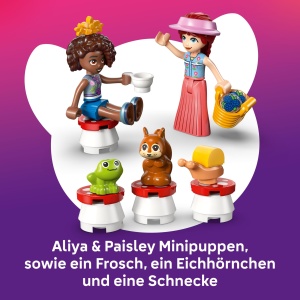 Set de Joaca LEGO Friends Teeparty in Padure - 116 Piese, 2 Figurine, Accesorii - Img 6