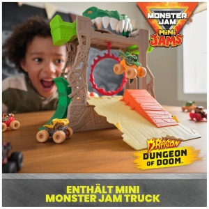 Set de Joaca Mini Monster Jam M03 de la Spin Master, fara montaj, pentru copii - Img 3
