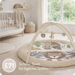 Set de Joaca MoMi LUANI Arc de joaca cu saltea de 72 cm, 6 jucarii incluse - Img 6