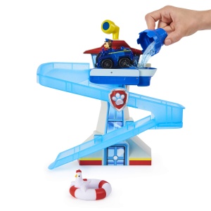 Set de joaca Paw Patrol Adventure Bay cu vehicul iluminat si figurina Chickaletta - Img 2