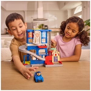 Set de Joaca PAW PATROL Quartier de Salvare cu 3 Figurine si Masina, 30 cm - Img 8