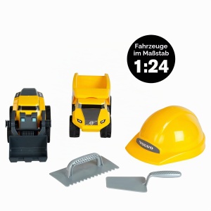Set de joaca pentru constructii Theo Klein Volvo Power cu camion si incarcator, pentru copii de la 3 ani - Img 6