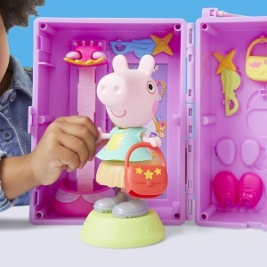 Set de Joaca Peppa Pig cu Figurina si 14 Accesorii de Moda, Interactiv, pentru Copii de la 3 Ani - Img 3