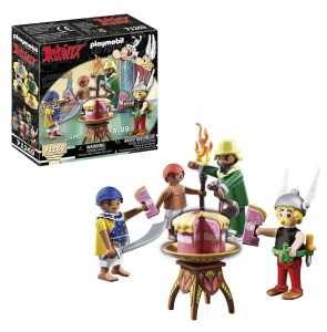 Set de Joaca PLAYMOBIL Asterix 71269 - Pyradonis Torta Vergiftete, 24 Piese