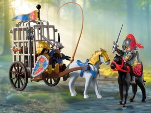 Set de Joaca Playmobil Cavalerii 72211 - Cursa cu Kutsche, Dracon si Armament - Img 4