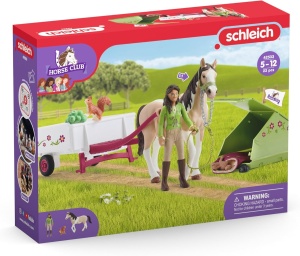 Set de Joaca Schleich Horse Club - Camping cu Sarah si Pinto, 23 piese - Img 9