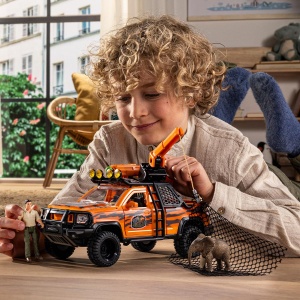 Set de Joaca Schleich WILD Life - Vehicul de Salvare in Jungla, 37 Piese - Img 2