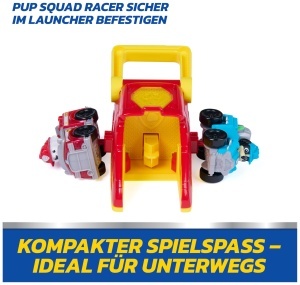 Set de Joc PAW PATROL - Launcher cu Marshall si Rex, 2 Mini Vehicule 6,5 cm - Img 5